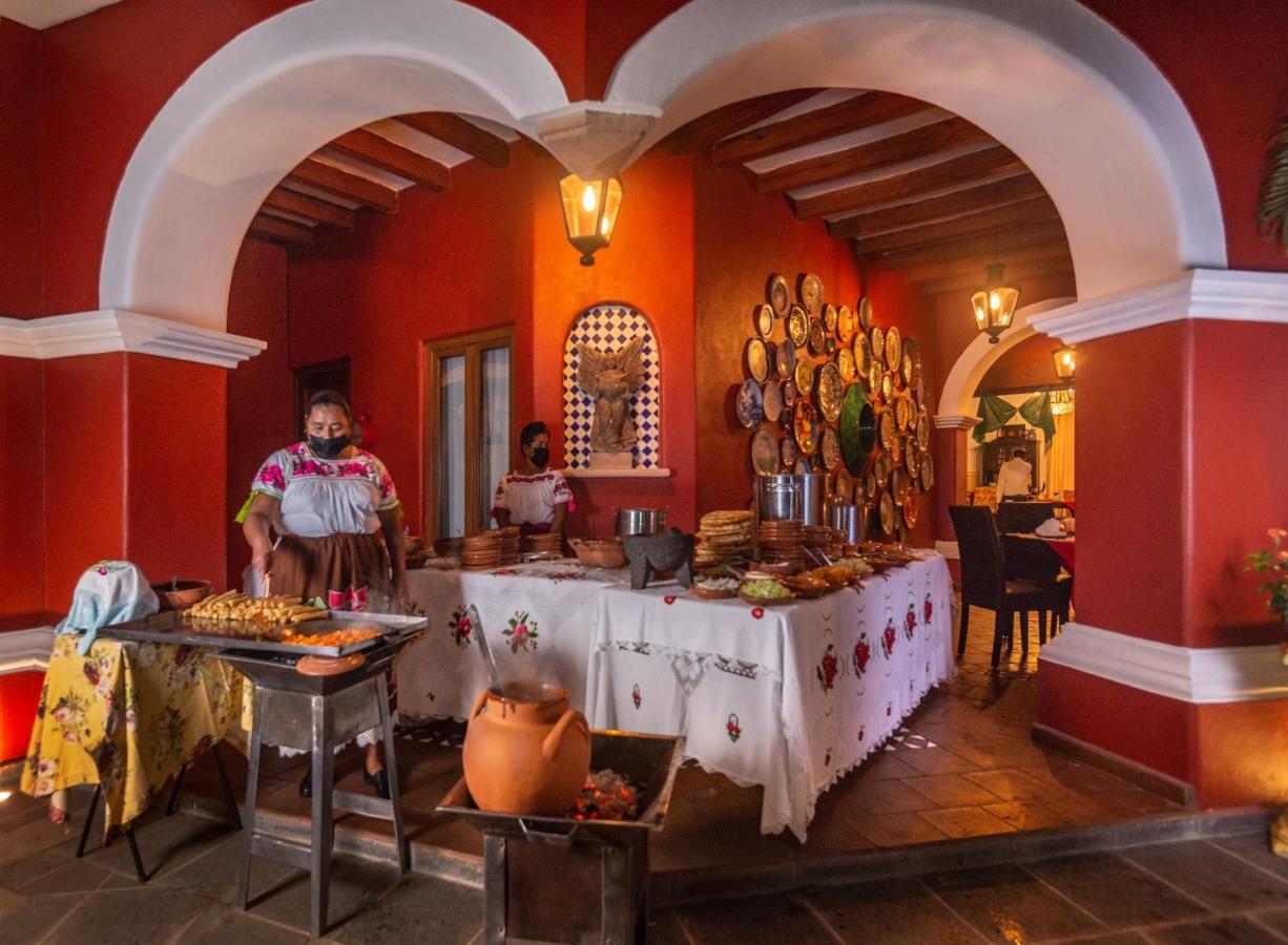 Hotel Boutique Casa Colorada 파츠쿠아로 외부 사진