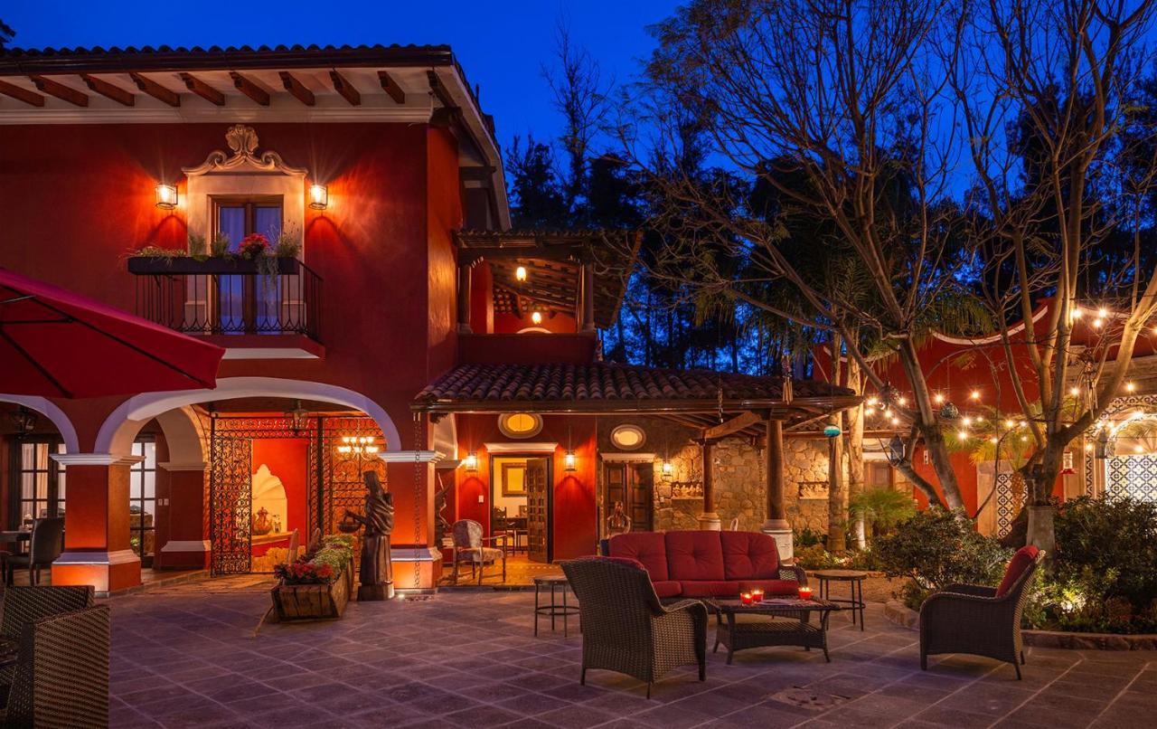 Hotel Boutique Casa Colorada 파츠쿠아로 외부 사진